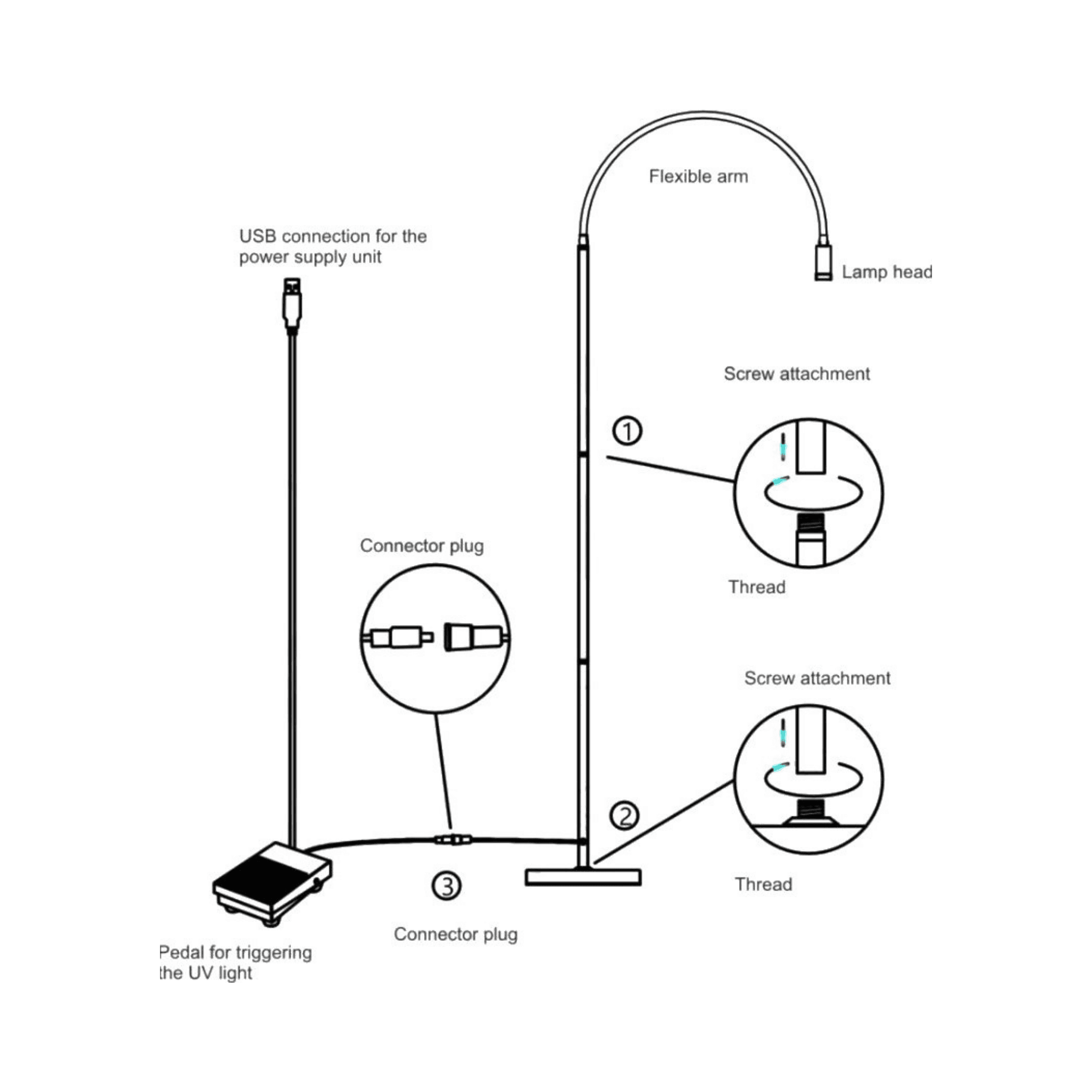 LED lamp how to assemble